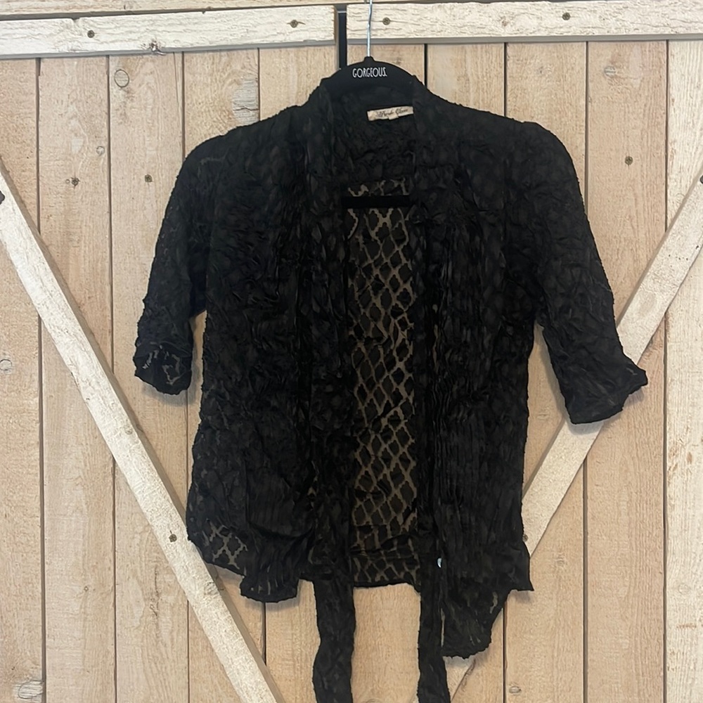 Black Lace Top